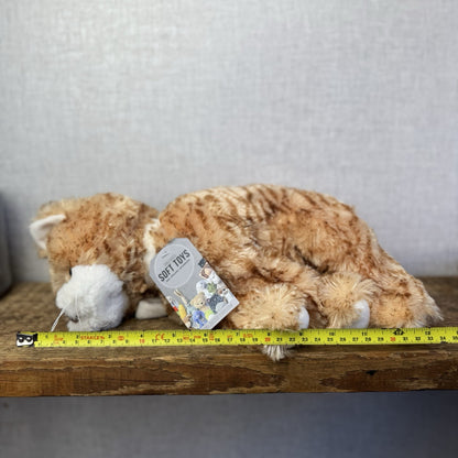 Bukowski Bears - Large Bukowski Great Loki Cat Kitten Large Floppy Ginger Tabby