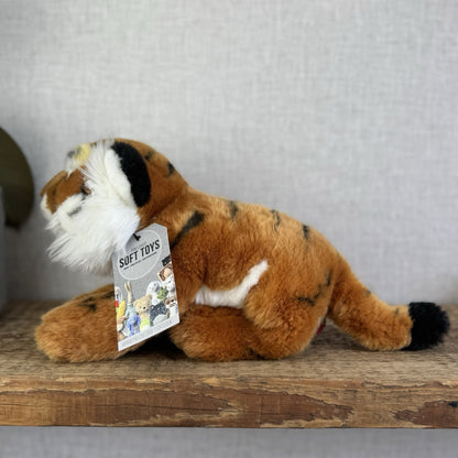 Keel Toys Tiger Plush - Small Tiger Soft Toy Realistic Wild Cat 8"