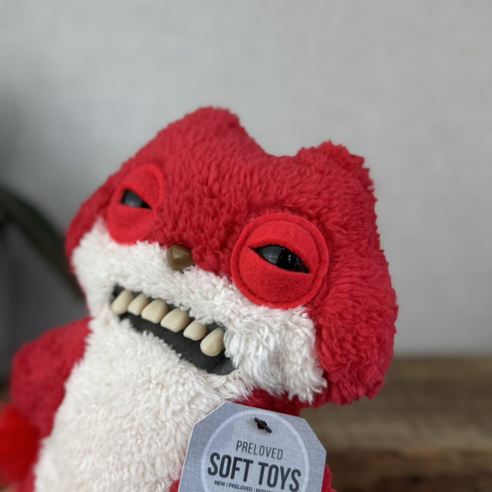 Fuggler Funny Ugly Monster Sketchy Squirrel Red Snuggler Cute Ugly Monster Rare