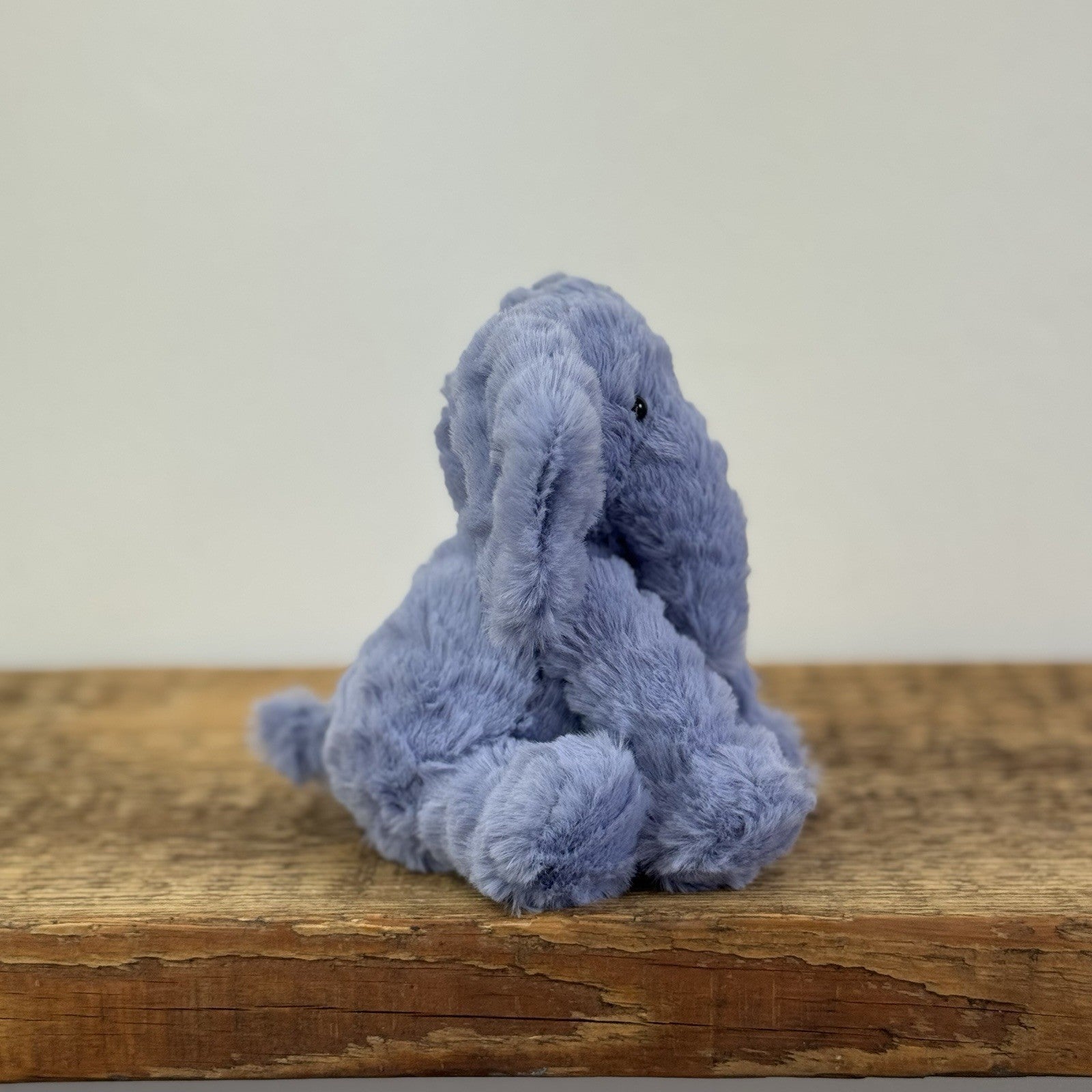 Jellycat Tiny Fuddlewuddle Elephant - Blue Soft Toy Retired Beanie New With Tags