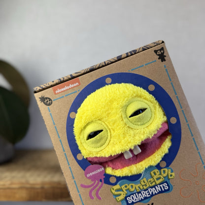 Fuggler Spongebob Square Pants Funny Ugly Monster Plush Cartoon Network Box