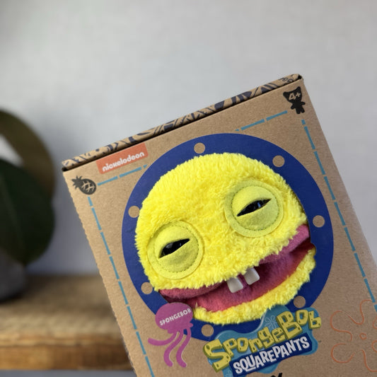 Fuggler Spongebob Square Pants Funny Ugly Monster Plush Cartoon Network Box