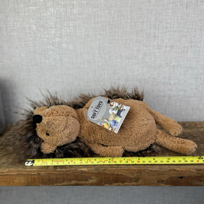 Jellycat Medium Bashful Spike Hedgehog - Fluffy Beanie Woodland Hedgehog 12”