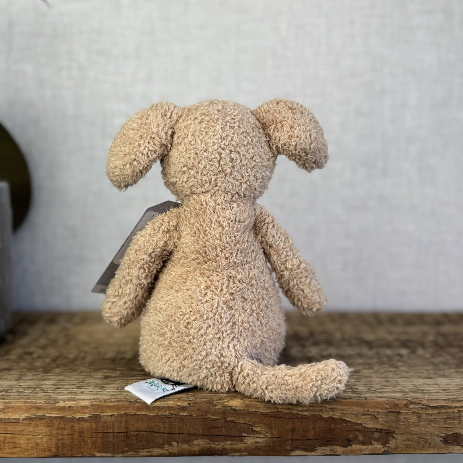 Jellycat Chou Chou Pup - ChouChou Puppy Dog Beige Textured Soft Beige Plush 10"