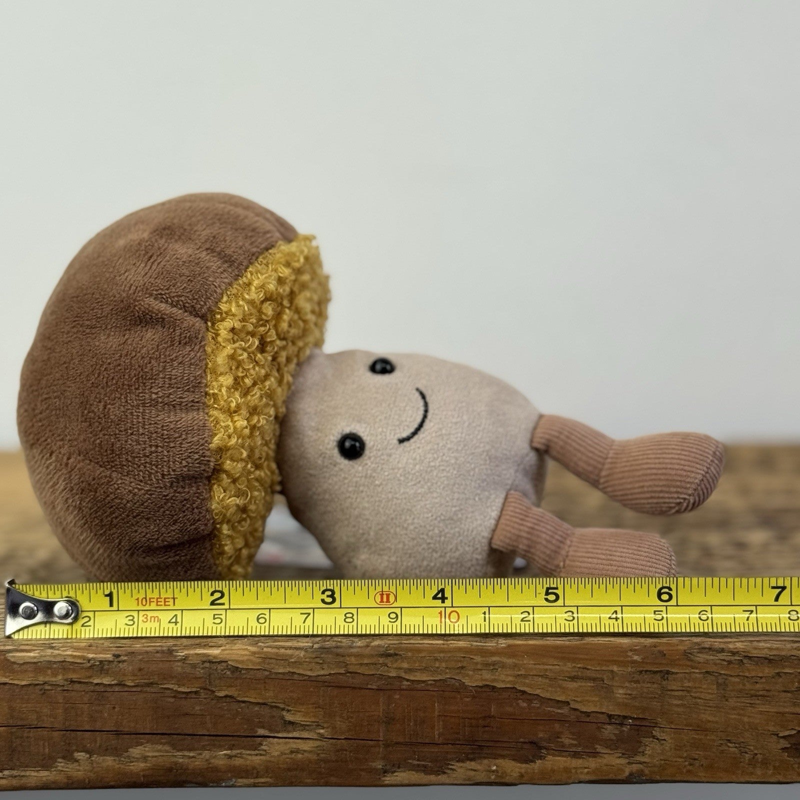 Jellycat Amuseables Toadstool - Small Mushroom With Legs Woodland Plush