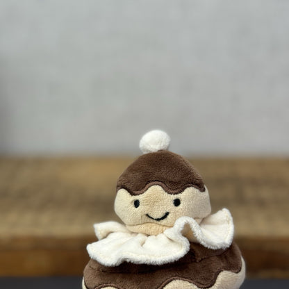 Jellycat Pretty Patisserie Religieuse - Small Cake Pastry Plush Retired 4"
