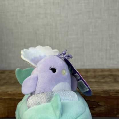 Squishmallow Squishville - Vehicle Elda Ostrich Shark Car  (Multi Buy Discount)