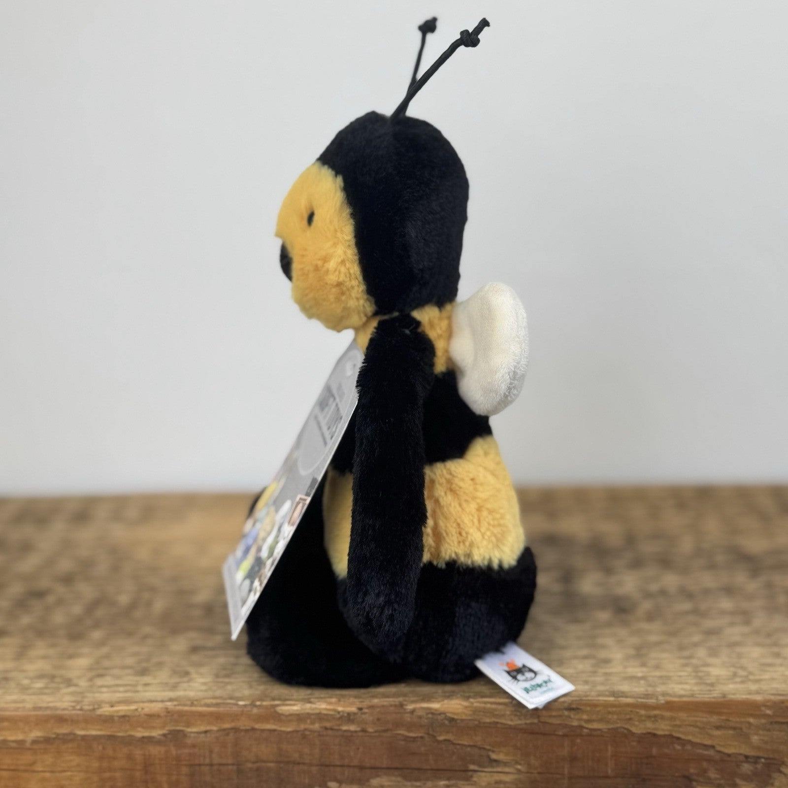 Jellycat Small Bashful Bumble Bee - Retired Small Bee Soft Toy 8" (Old style)