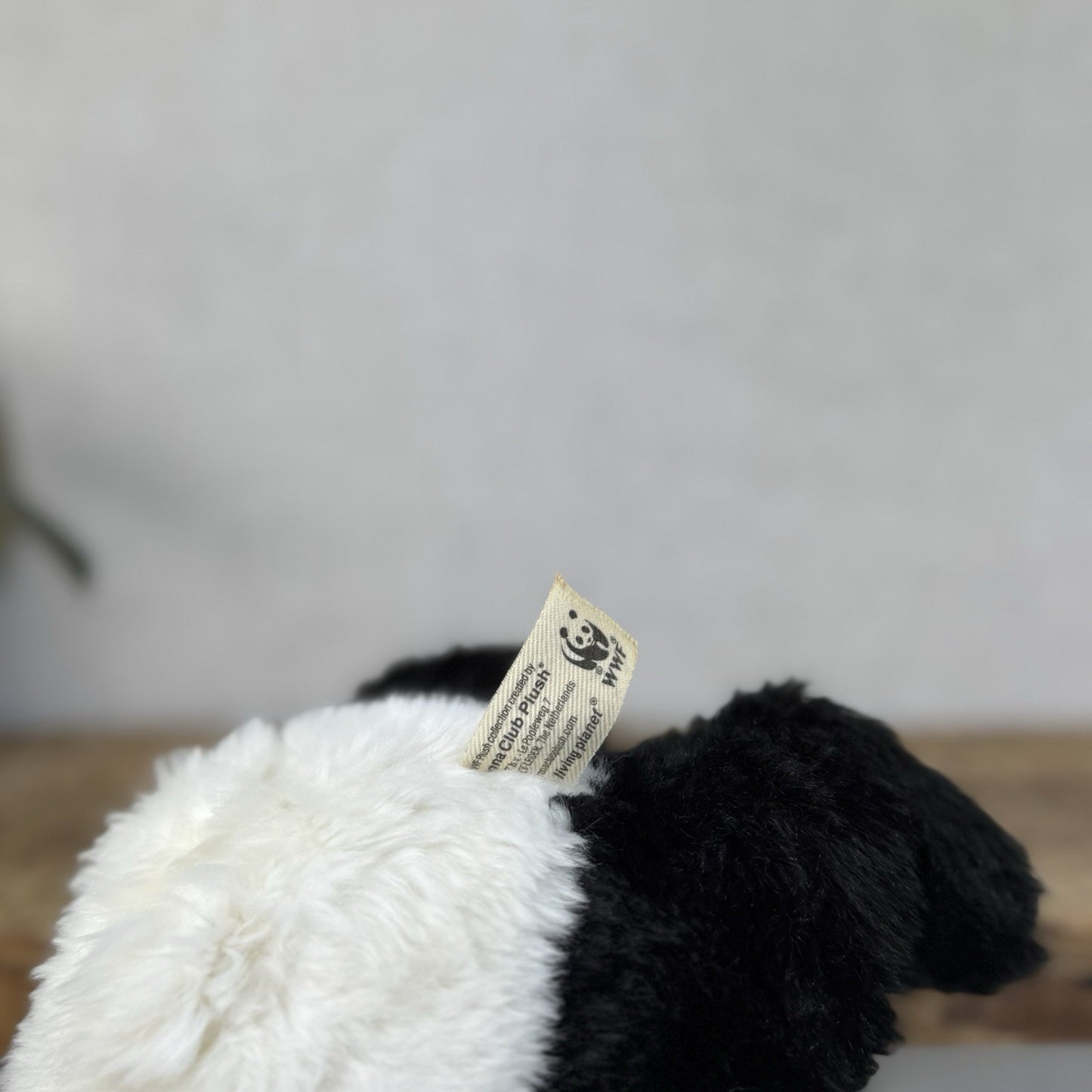 WWF Anna Club Plush Panda - Small Vintage Panda Soft Toy Beanie Super Fluffy 10”