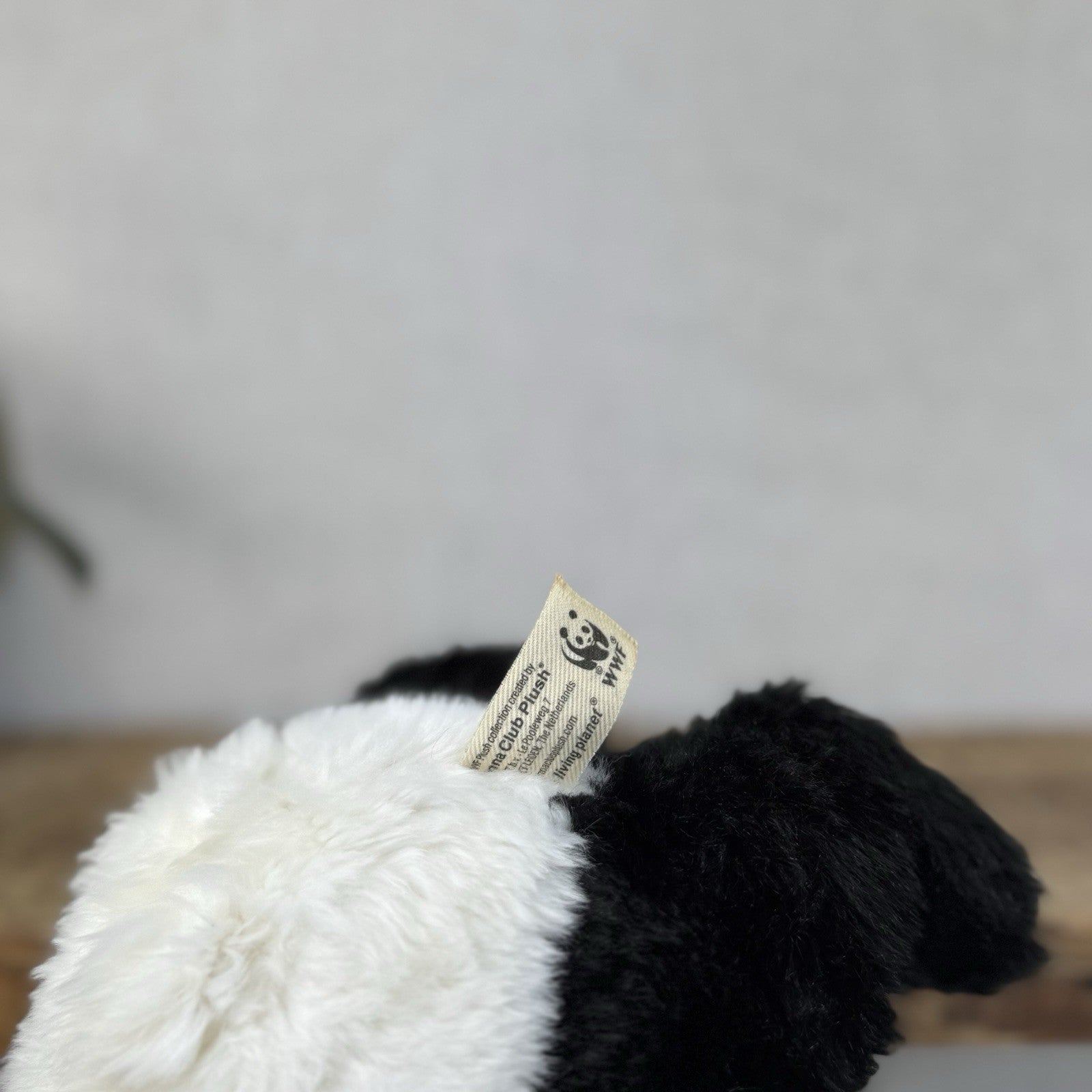 WWF Anna Club Plush Panda - Small Vintage Panda Soft Toy Beanie Super Fluffy 10”