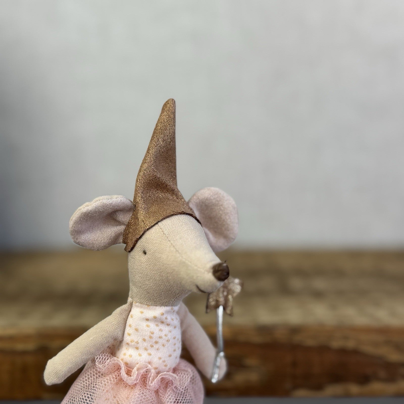 Maileg Toothfairy Mouse - Mouse OnlyFairy Mouse With Wand, Hat & Tutu