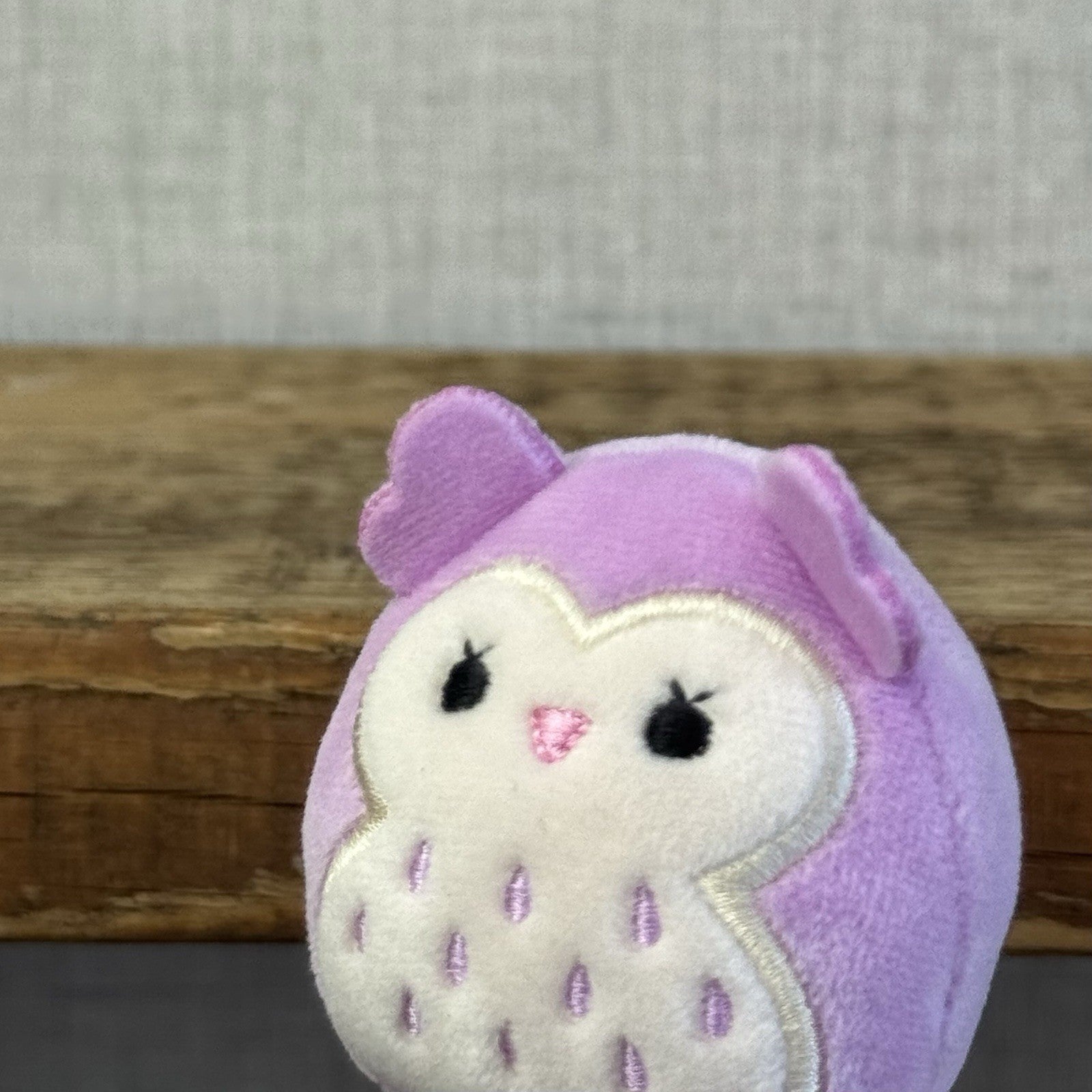 Squishmallow Squishville - Purple Owl Plush Mini Holly (Multi Buy Discount)