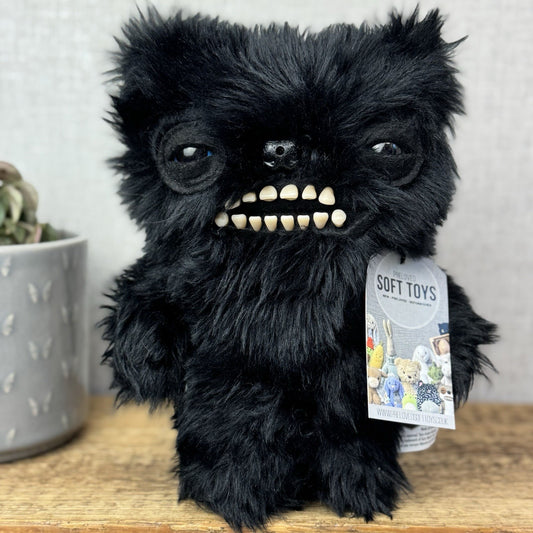 Fuggler Fart Face Fuggler -Munch Munch Black Hairy Fuggler Cute Snuggler Plush