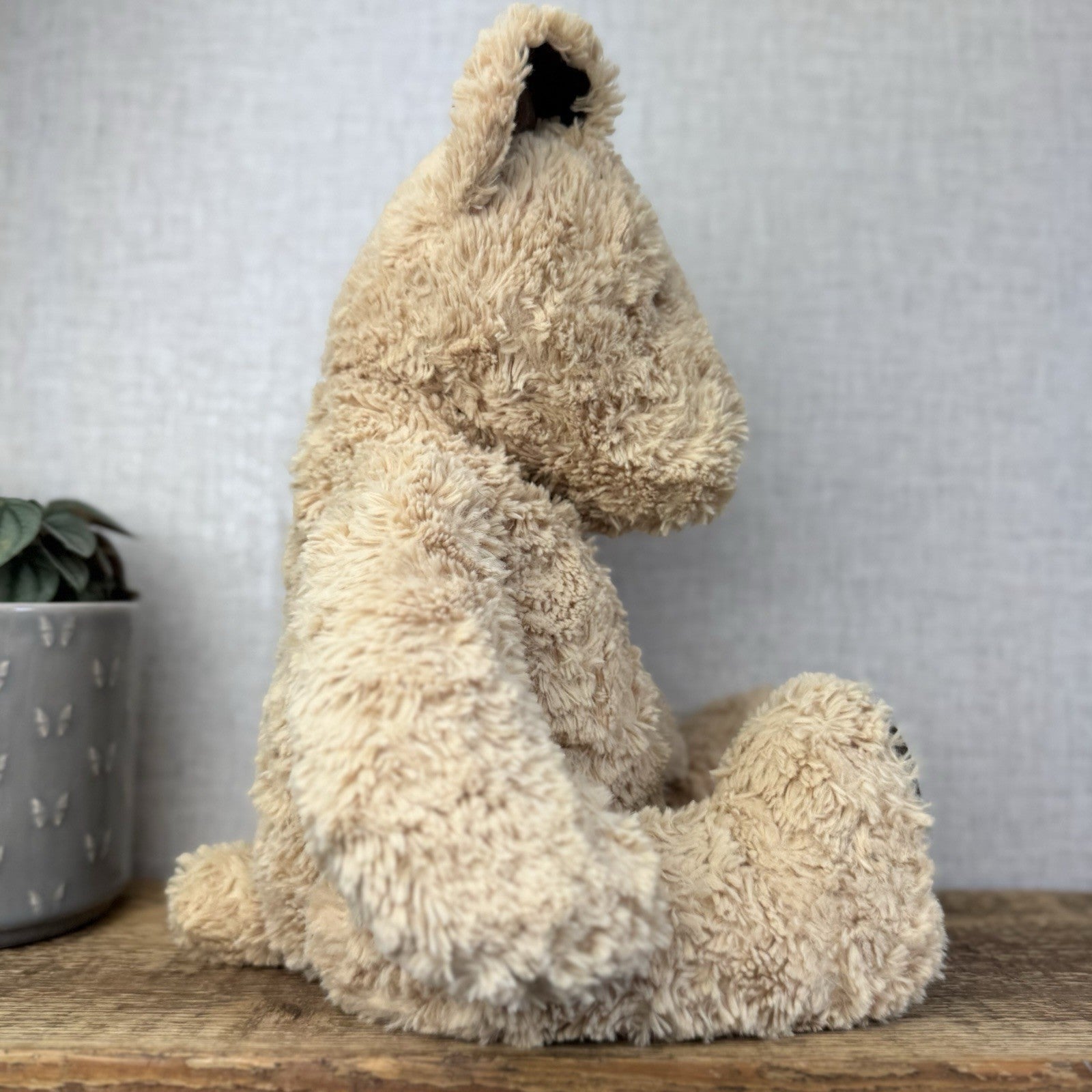 Jellycat Edward Bear Large - Big Light Brown Traditional Beige Bear Rare 17”