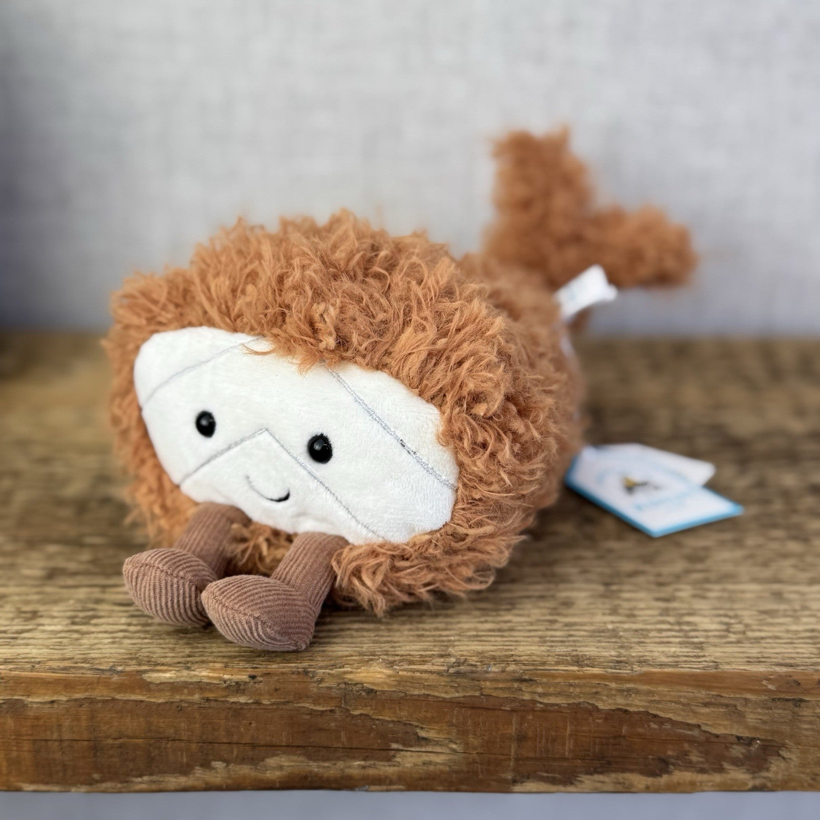Jellycat Amuseable Lily Fish - Fish & Chips Selfridges Exclusive Soft Toy Tags