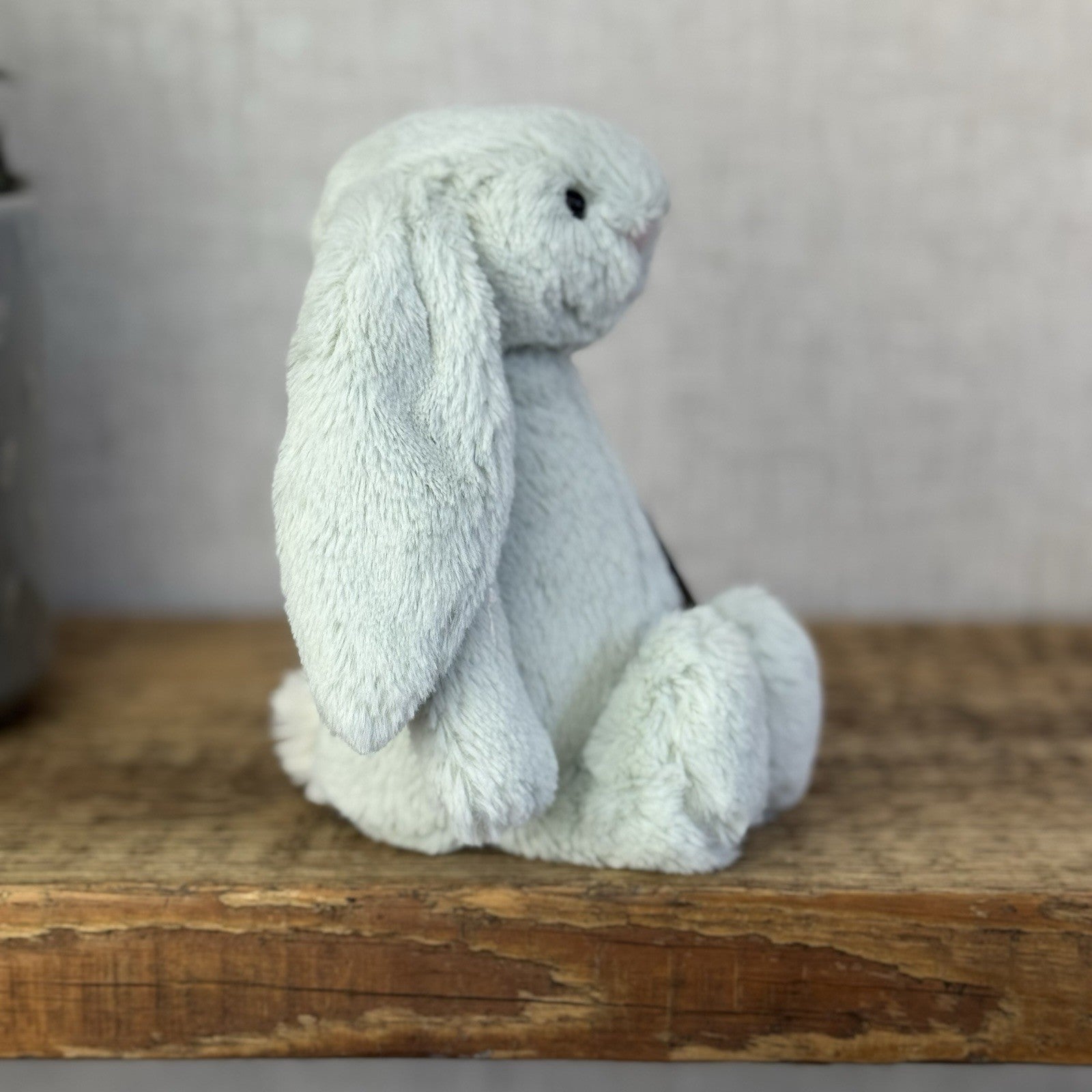 Jellycat Rare Retired Small Bashful Seaspray Pale Green Bashful Bunny NWOT