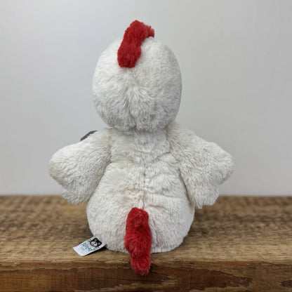 Jellycat Bashful Chicken - Medium Fluffy Farm Animal Rare/Retired 12"
