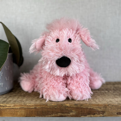 Jellycat Pink Truffles Puppy Dog  - Truffles Puppy Soft Pink NWOT Cushion 14”