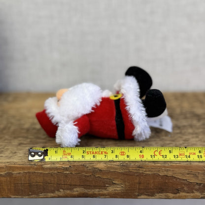 Marks & Spencers Mini Santa Hanging - Vintage Miniature Father Christmas M&S 4"