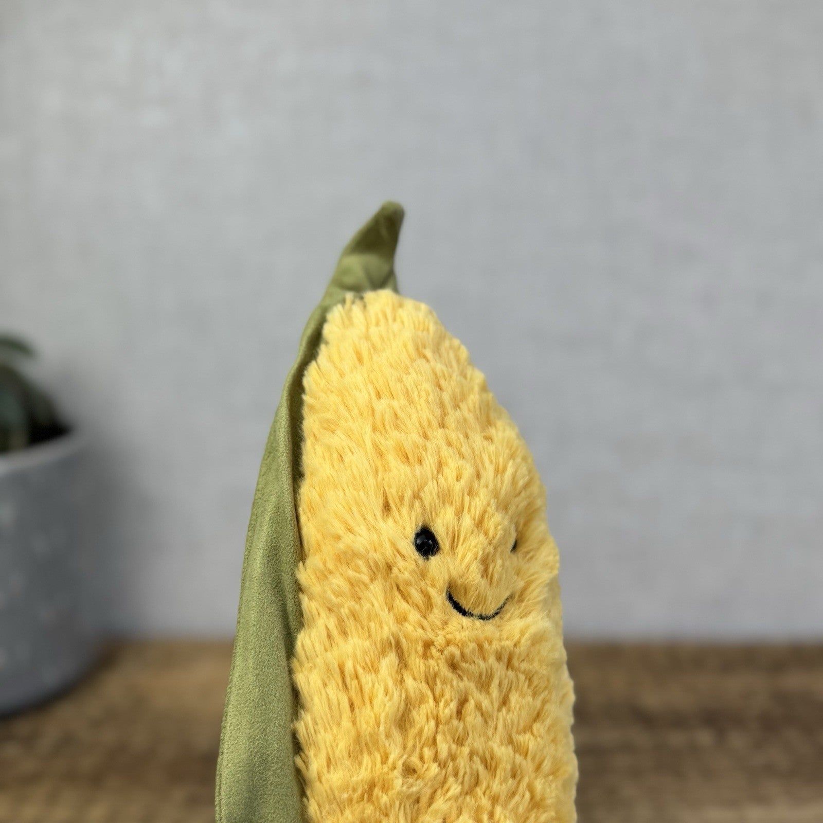 Jellycat Amuseable Corn On The Cob - Corn Cob With Legs Medium Retired Plush 12"