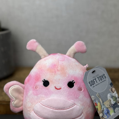 Squishmallow Eileen Butterfly - Small Pink Butterfly Soft Toy Squish NWOT 8"