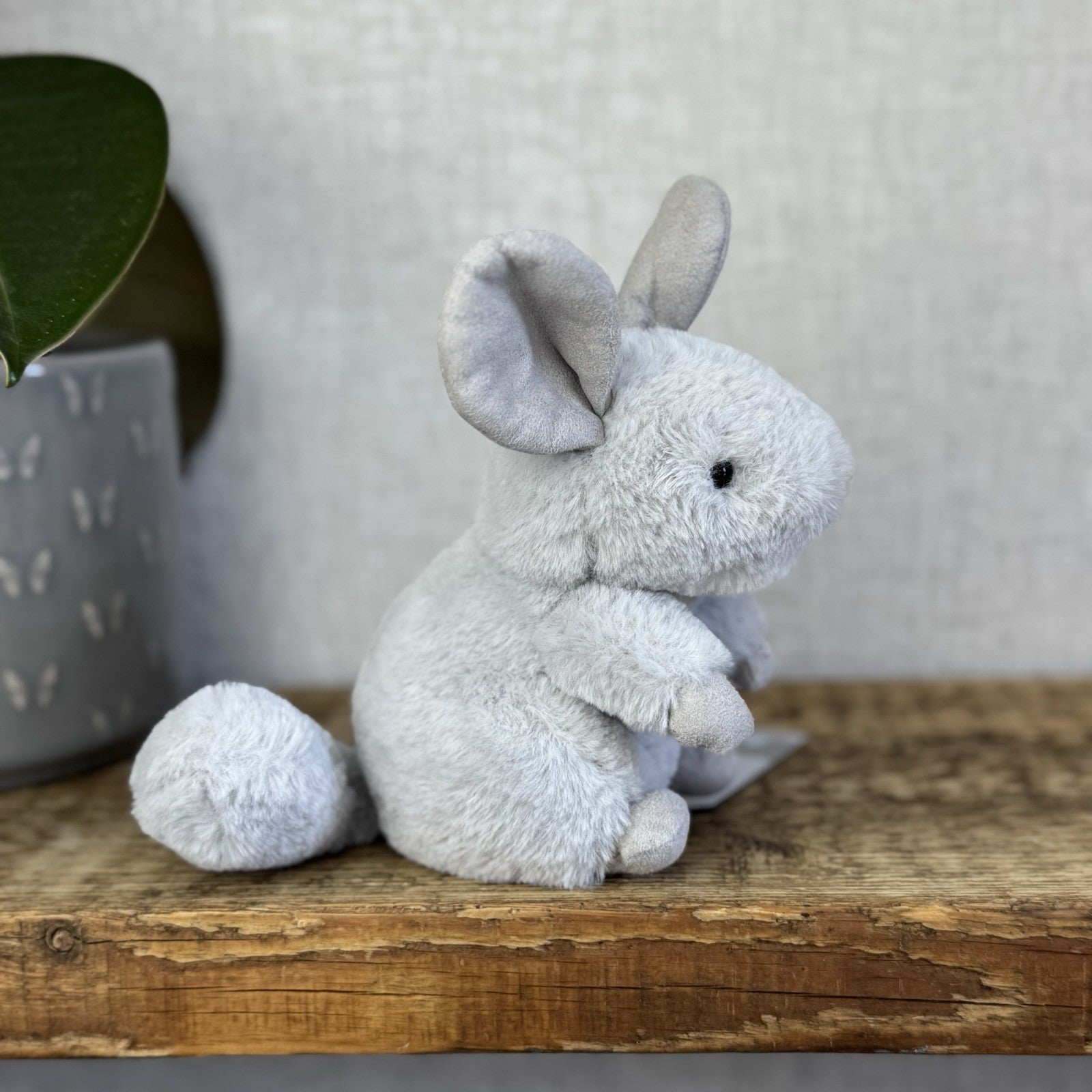Jellycat Misty Chinchilla - Small Grey/Silver Beanie Chinchilla Pocket Pal 6"