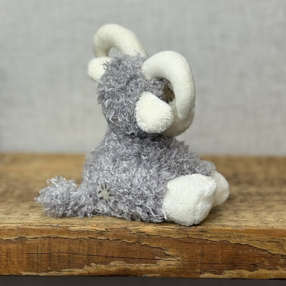 Blue Nose Friends - Kashmir #67 Grey/White Miniature Plush NWT 5"