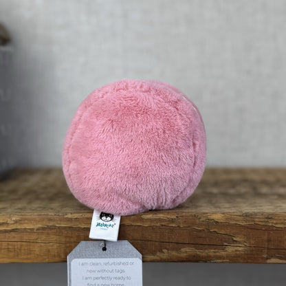 Jellycat Amuseable Raspberry Macaron - Original First Release Rare Pink 4"