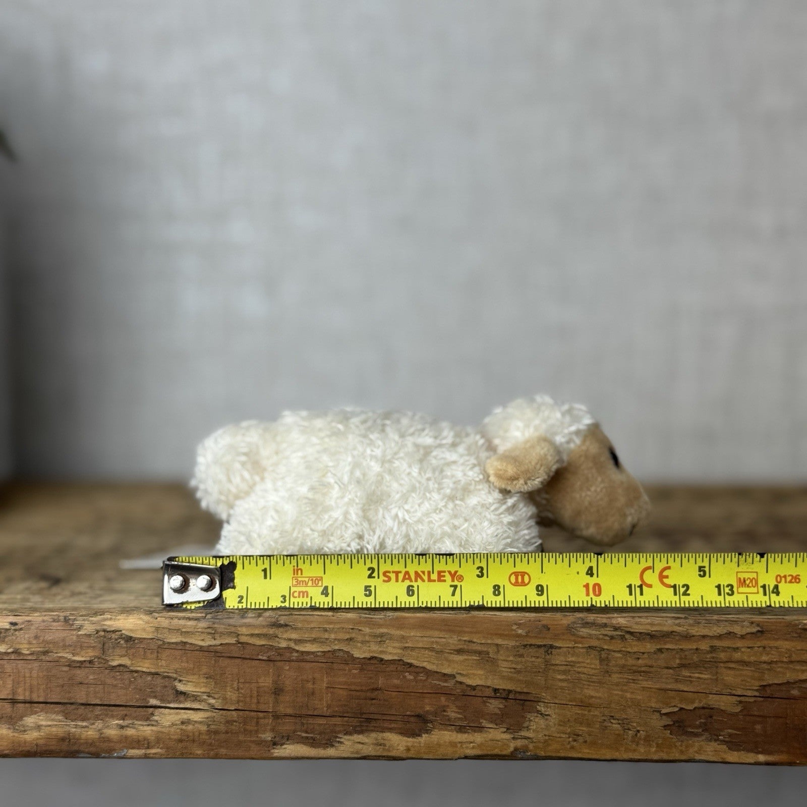 Jellycat Rare Bobtail Sheep - Collectible Lamb (misprinted Tag) Tiny Vintage 4”