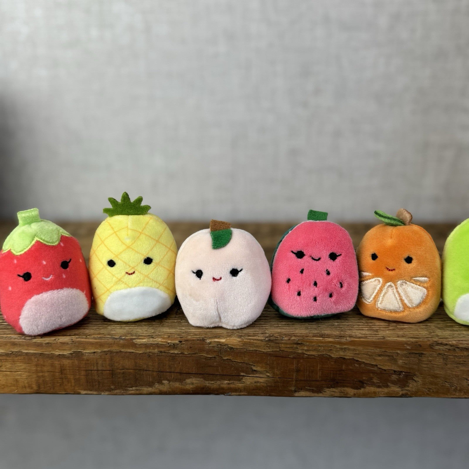 Squishmallow Squishville - Fruit Squad (Mixed Fruit) Mini Squishville Bundle x5