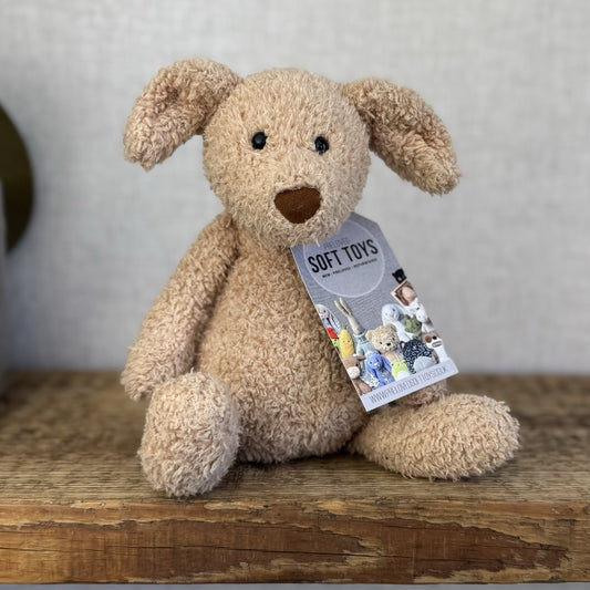 Jellycat Chou Chou Pup - ChouChou Puppy Dog Beige Textured Soft Beige Plush 10"