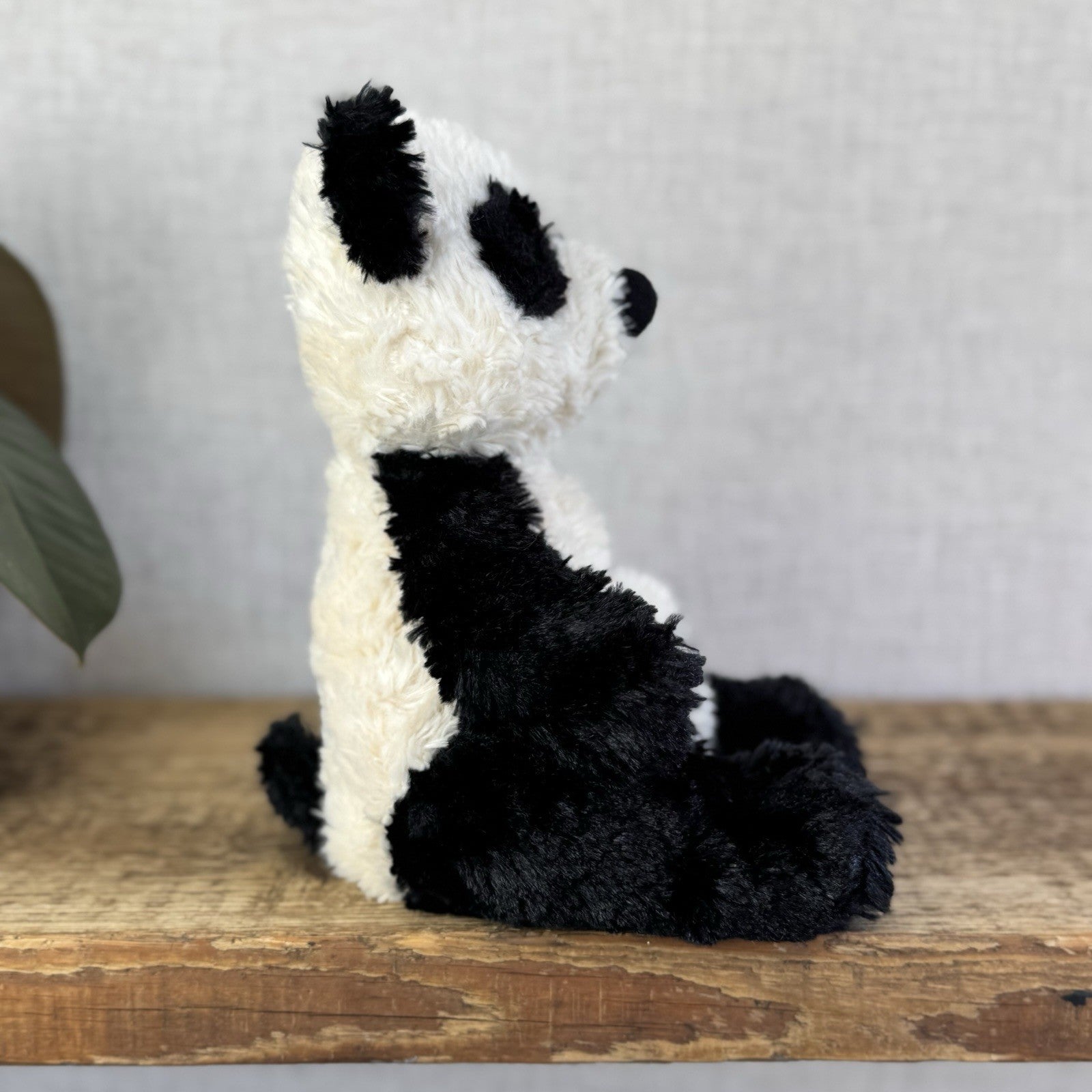 Jellycat Small Bartlesham Panda Teddy Small Size Vintage Collectible Beanie 11”