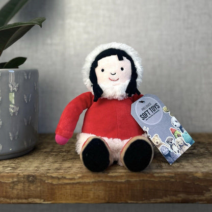 John Lewis Mrs Clause - Christmas Soft Toy Plush Beanie 8” (Jellycat Collab)