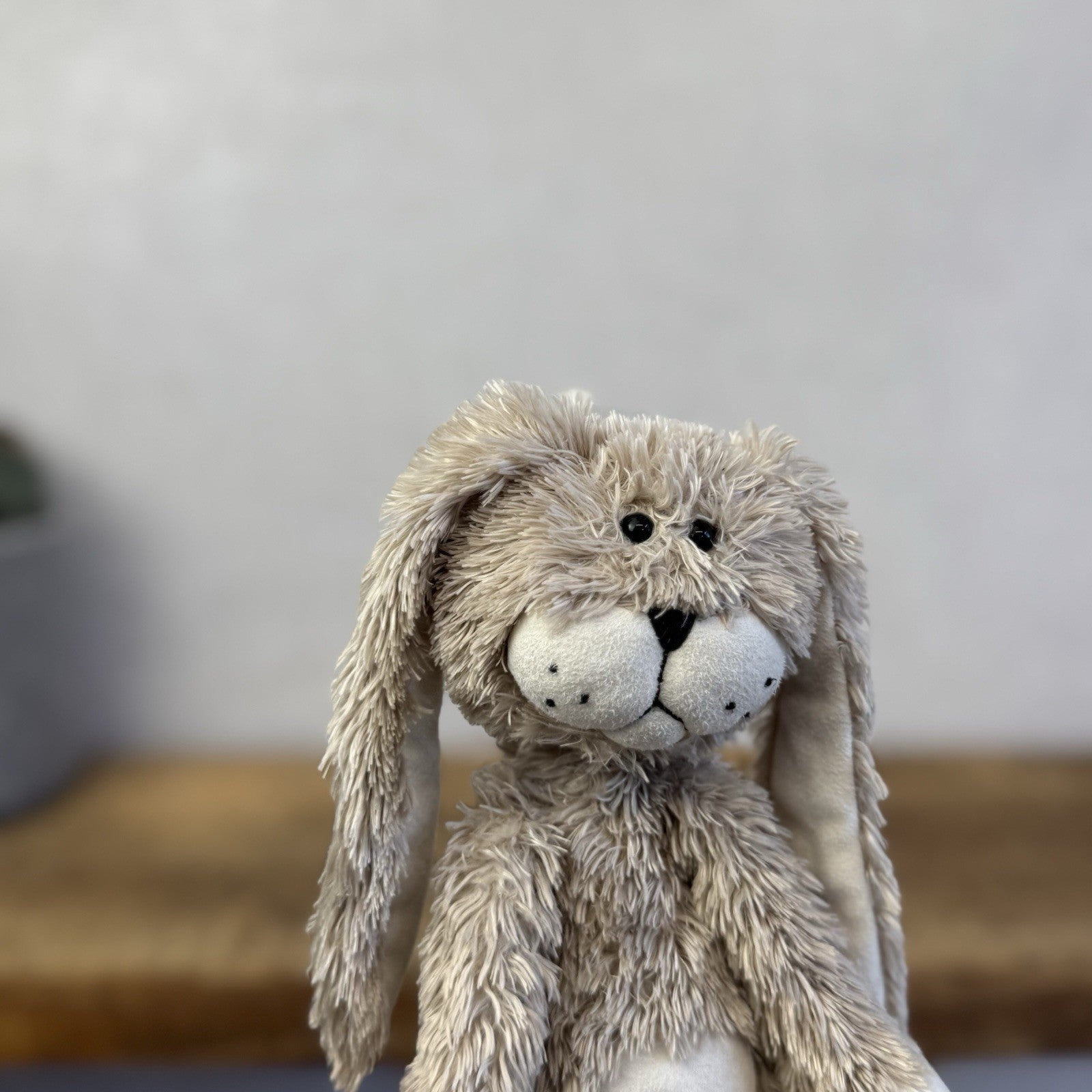 Jellycat Small Tiny Doolally Bunny Rabbit - Mini Long Limbed Beige Scruffy Bunny