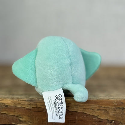 Squishmallow Squishville - Maggie The Blue Stingray Sea Creature Soft Toy Mini