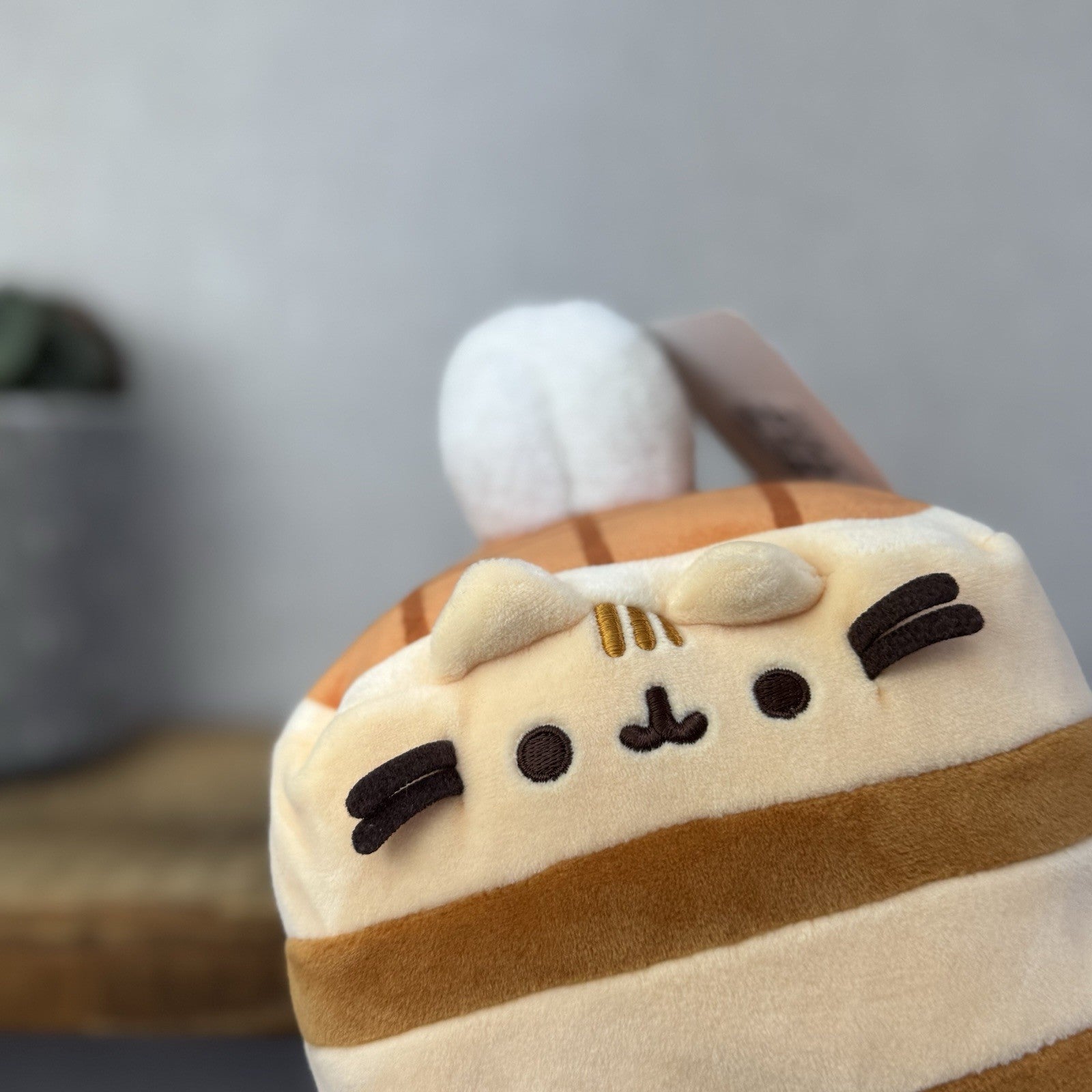 Gund Pusheen Cat - Waffle Squisheen Plush Toy New With Tags Waffle Plush Toy 8"
