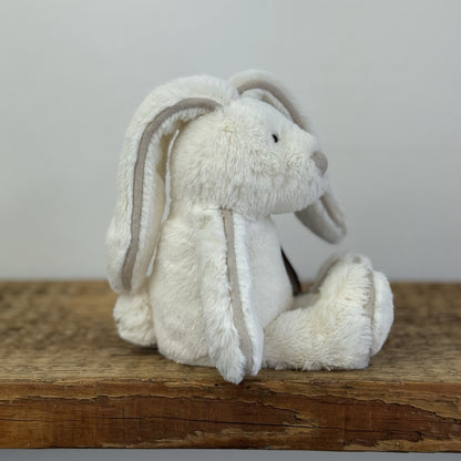 Jellycat Small Piper Bunny - White Retired Small Piped Bunny Rare NWOT 8"