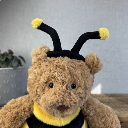 Bumblebee Bartholemew Bear Jellycat - New With Tags Bee Bear Soft Toy NWT 12"