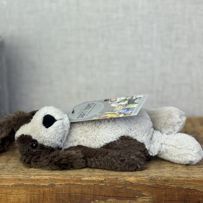 Jellycat Small Bashful Fudge Puppy - Brown Spaniel Bashful Dog Beanie Plush 8"