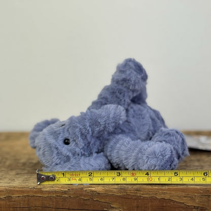 Jellycat Tiny Fuddlewuddle Elephant - Blue Soft Toy Retired Beanie 5"