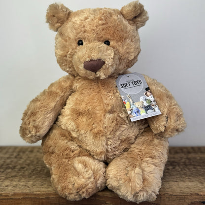 Jellycat Bartlesham Bear Large - Large Bartlesham (NWOT Vintage) Retired 14”