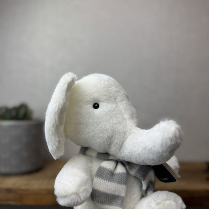 John Lewis (Jellycat Collab) My First Christmas Eelephant Soft Toy Beanie NWT 9"