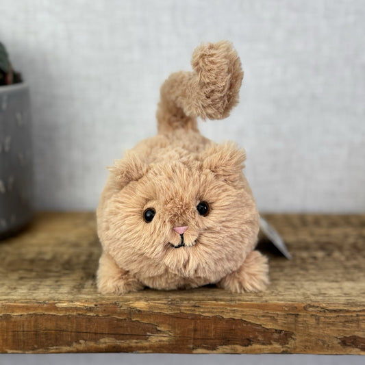 Jellycat Ginger Kitten Caboodle Cat Plush Soft Toy - Small Kitten Orange Toy 5”