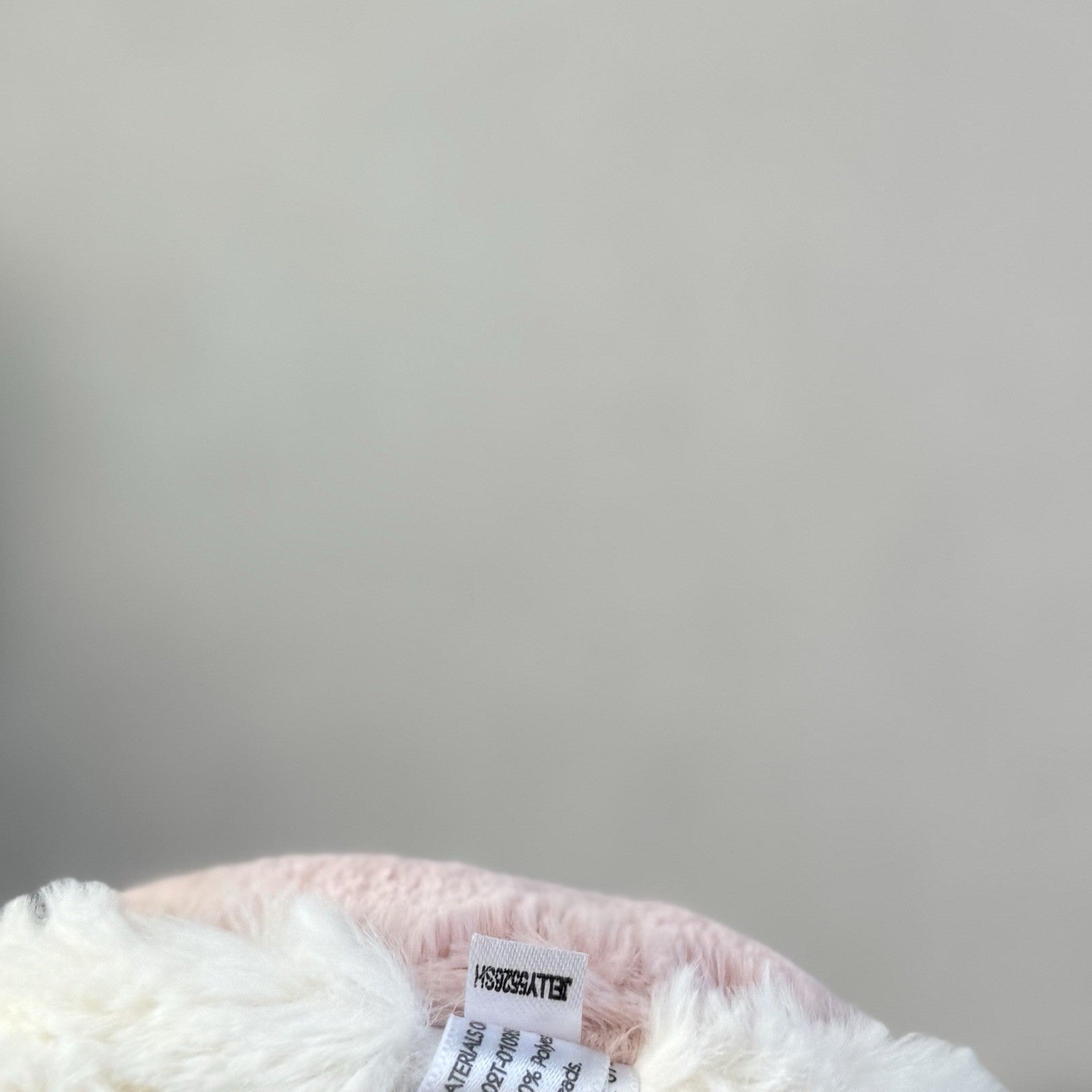 Jellycat Perky Bunny Hop - Pink Rabbit Doll Soft Toy Baby Pink Beanie Rare 12”