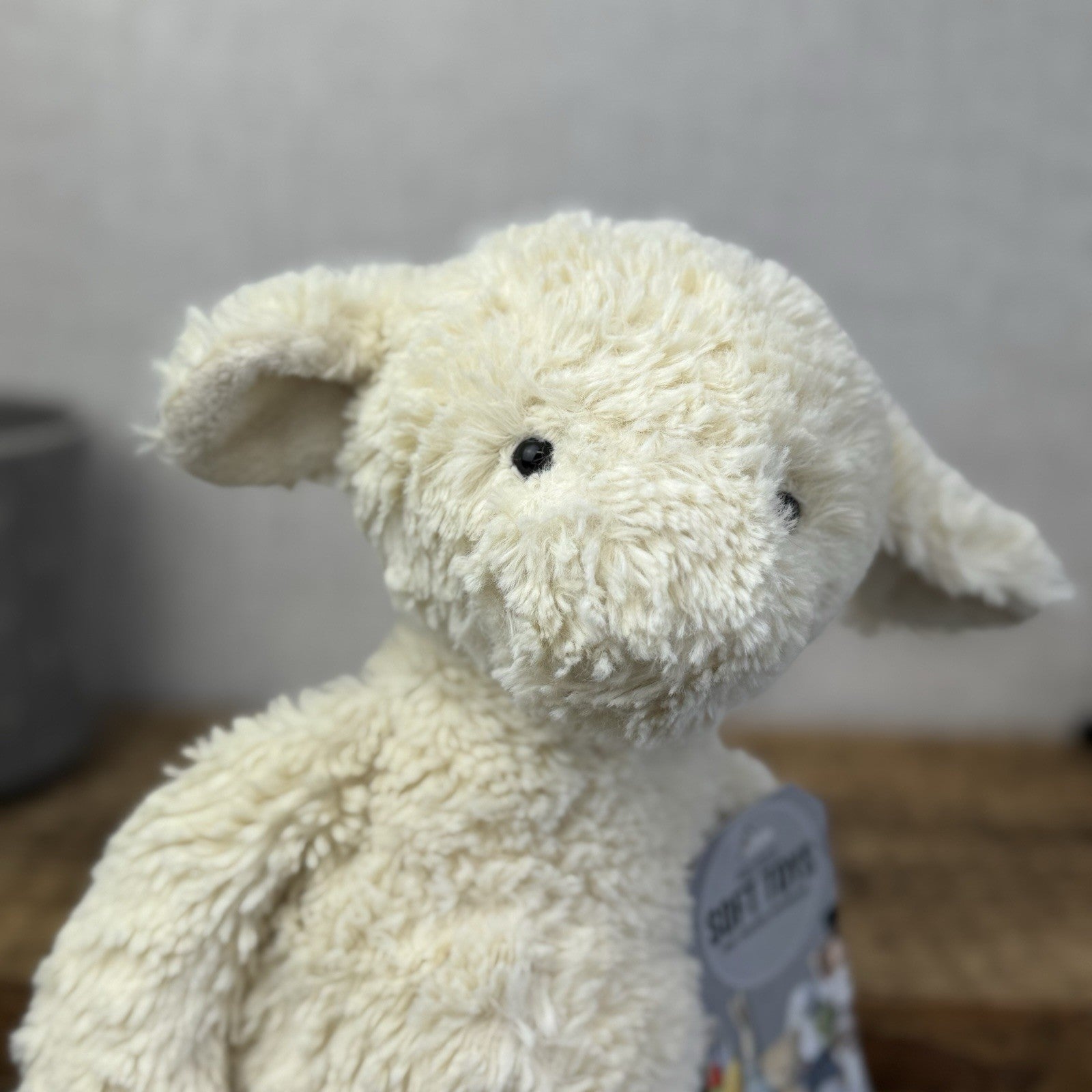 Jellycat Skiffles Lamb Rare Retired Meduim Vintage Medium Floppy Sheep 14"