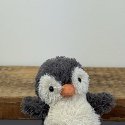 Jellycat Tiny Peanut Penguin - Tiny Penguin Jellycat Soft Toy Plush 4" Bird