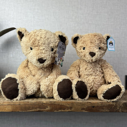 Jellycat Medium Oliver Bear - Old RARE Bear Original Oliver Bear Brown/Tan 16"