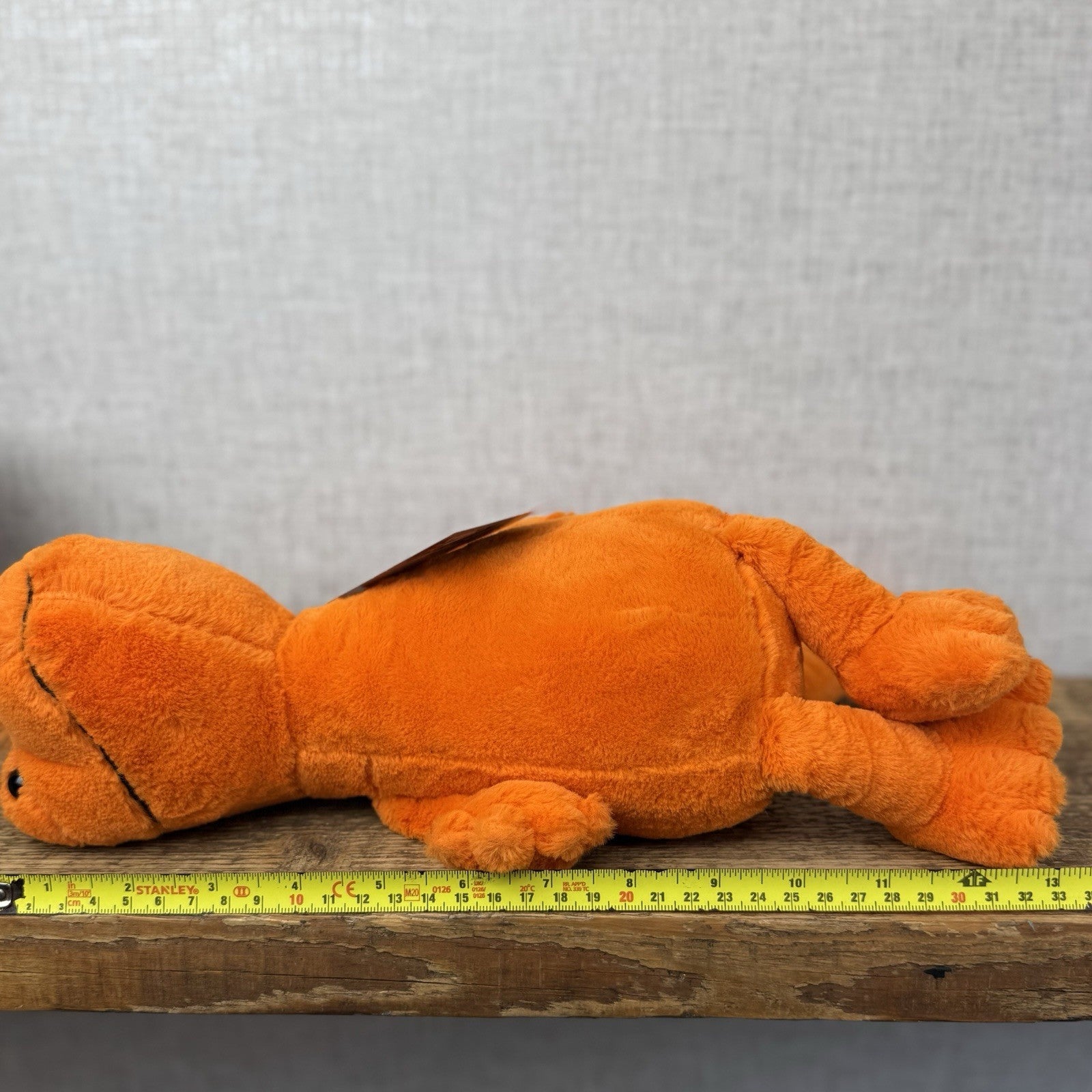 Jellycat Cruz Crested Newt - Bright orange Newt Lizard Reptile Soft Toy 14"