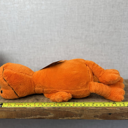 Jellycat Cruz Crested Newt - Bright orange Newt Lizard Reptile Soft Toy 14"