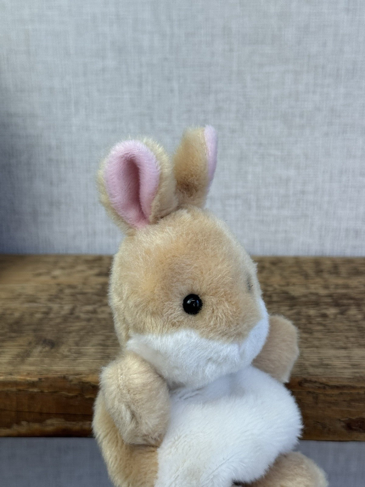 Aurora - Palm Pals Mini Beanbag Plush - Ella Bunny Soft Toy Mini Rabbit 5"